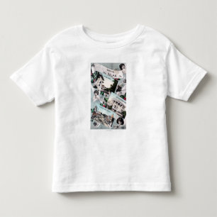 Camiseta De Bebé Saludos con de ViewsSelma escénico, CA