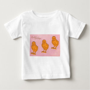 Camiseta De Bebé Saludos de Pascua Chicas Rosa