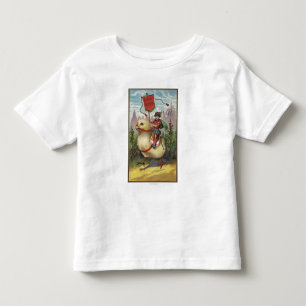 Camiseta De Bebé Saludos de Pascua Príncipe sobre una chica
