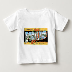 Camiseta De Bebé ¡Saludos de Portland, Oregon!