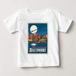 Camiseta De Bebé Saludos de temporada de Baltimore