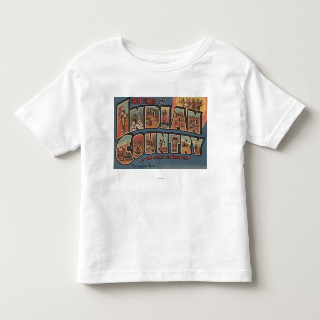 Camiseta De Bebé Saludos del país indio del sudoeste (Anverso)