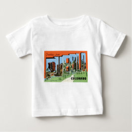 Camiseta De Bebé ¡Saludos del pueblo, Colorado!