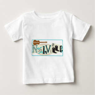 Camiseta De Bebé Saludos desde Nashville Retro