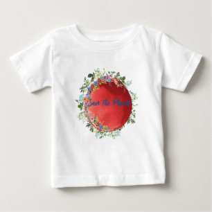 Camiseta de bebé Salva El Planeta