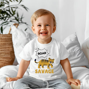 Camiseta De Bebé Salvaje