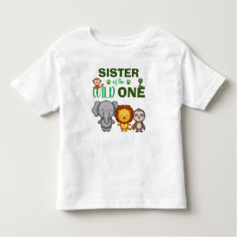Camiseta De Bebé Salvaje y bonito zoológico de una jungla Safari An