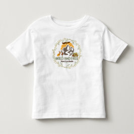 Camiseta De Bebé Salvaje y libre - Adventure espera a su pequeño ca