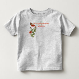 Camiseta De Bebé Salvar La Población De Mariposas Monarca