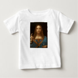 Camiseta De Bebé Salvator Mundi (Salvador del Mundo) (da Vinci)