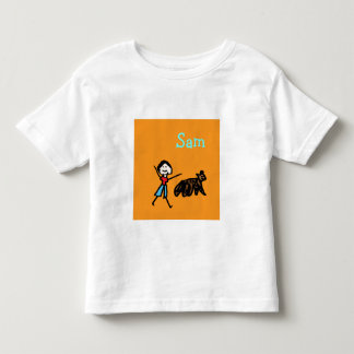 Camiseta De Bebé Sam y su perro - Personalizado