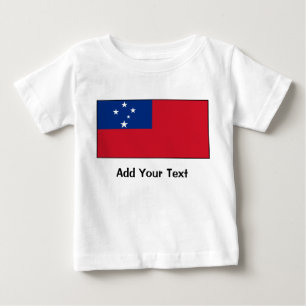 Camiseta De Bebé Samoa - bandera samoana