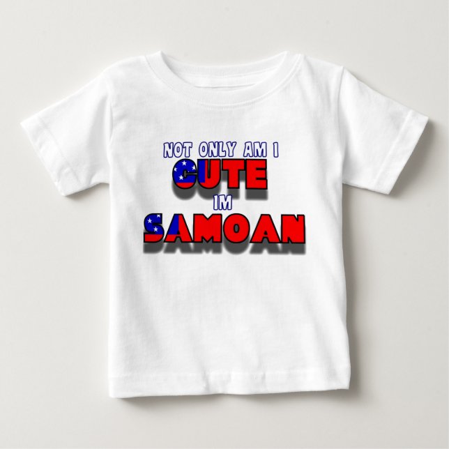 Camiseta De Bebé Samoano lindo kid2 (Anverso)