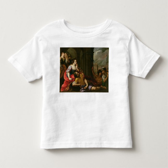 Camiseta De Bebé Samson y Delilah (Anverso)