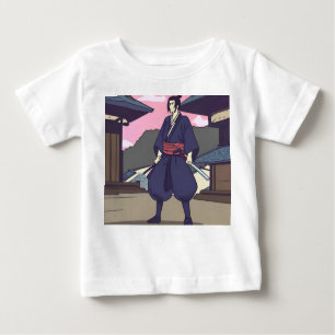 Camiseta De Bebé samurai