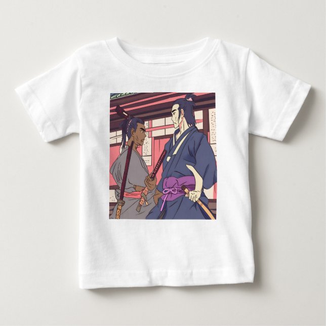 Camiseta De Bebé samurai (Anverso)