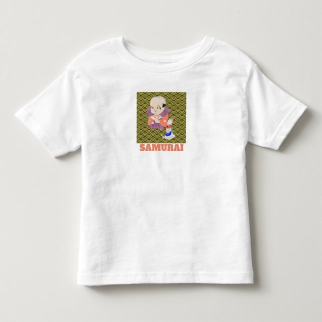 CAMISETA DE BEBÉ SAMURAI  (Anverso)