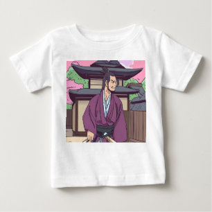 Camiseta De Bebé samurai