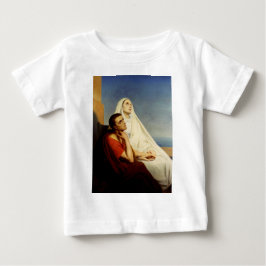 Camiseta De Bebé San Agustín y Santa Mónica