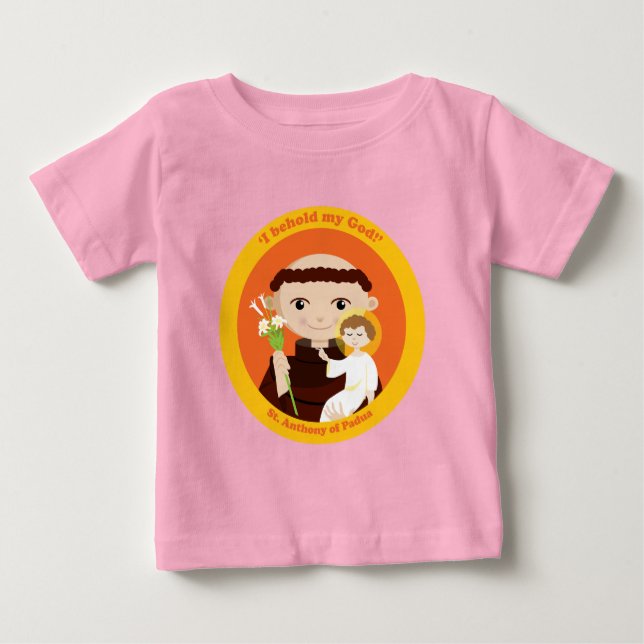 Camiseta De Bebé San Antonio de Padua (Anverso)