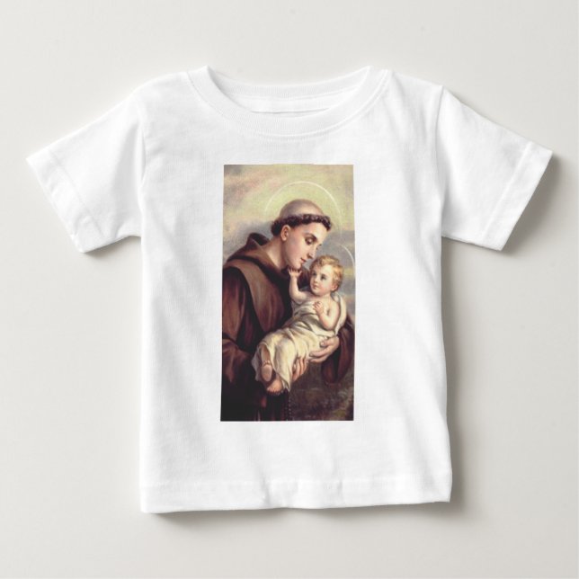 Camiseta De Bebé San Antonio de Padua (Anverso)