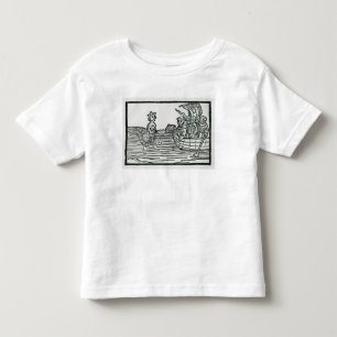 Camiseta De Bebé San Brendan y la sirena
