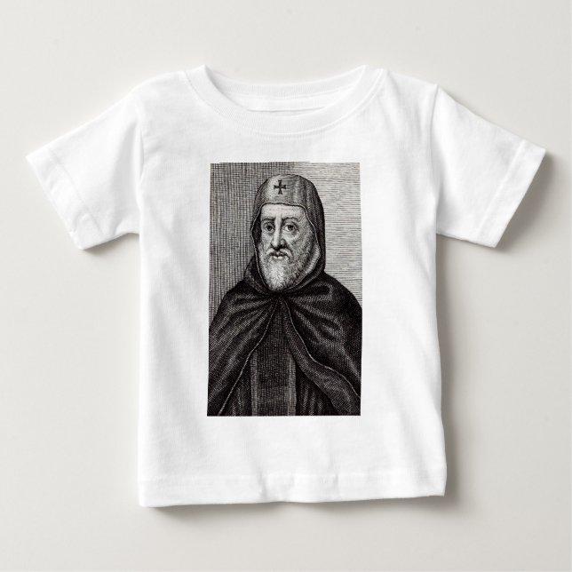 Camiseta De Bebé San Efrem el Sirio Maestro del Arrepentimiento Art (Anverso)