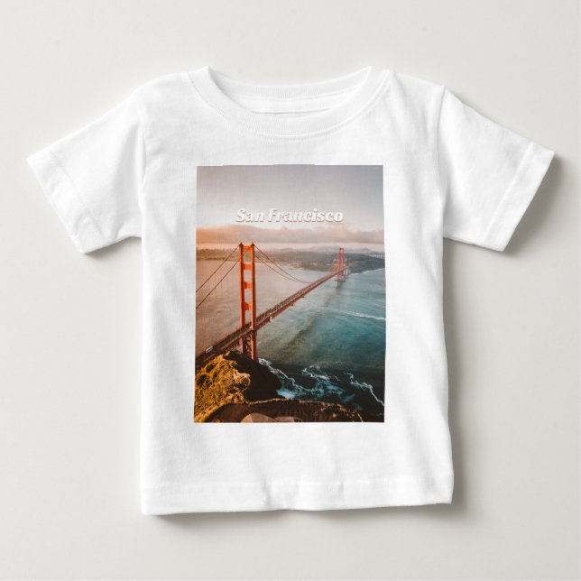 Camiseta De Bebé San Francisco (Anverso)