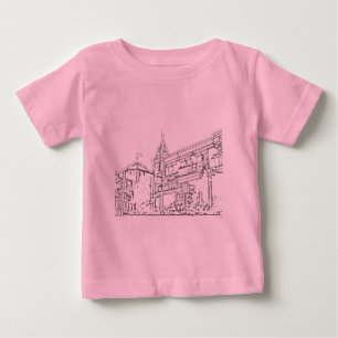 Camiseta De Bebé San Francisco 1986art The MUSEUM Zazzle Drawing+