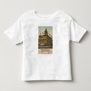 Camiseta De Bebé San Francisco, CAChinatown AdSing Co. gordo