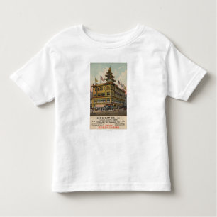 Camiseta De Bebé San Francisco, CAChinatown AdSing Co. gordo