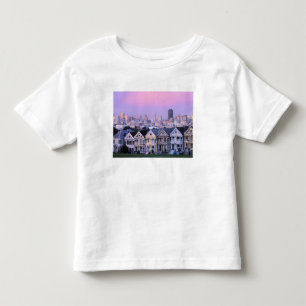 Camiseta De Bebé San Francisco, California. Vista de Victoria
