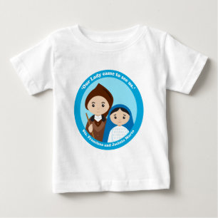 Camiseta De Bebé San Jacinta y San Francisco Marto