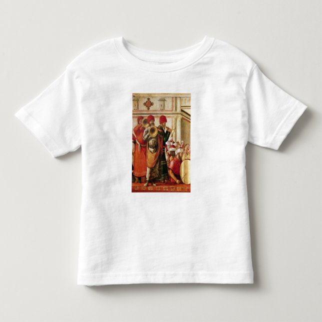 Camiseta De Bebé San Jorge que bautiza a los gentiles (Anverso)