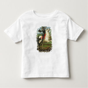 Camiseta De Bebé San Jorge que lucha con el dragón