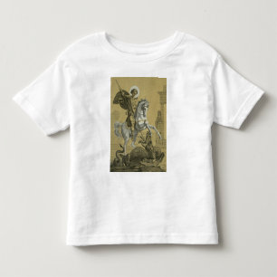 Camiseta De Bebé San Jorge y el Dragón Gran Mártir