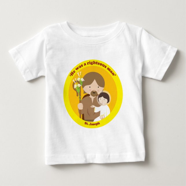 Camiseta De Bebé San José (Anverso)