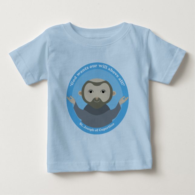 Camiseta De Bebé San José de Cupertino (Anverso)