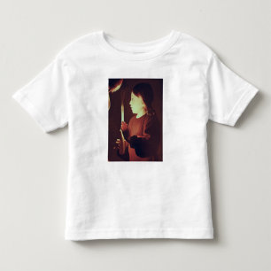 Camiseta De Bebé San José el carpintero, detalle del infante