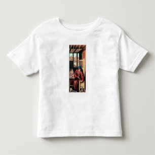 Camiseta De Bebé San José retrató como carpintero medieval