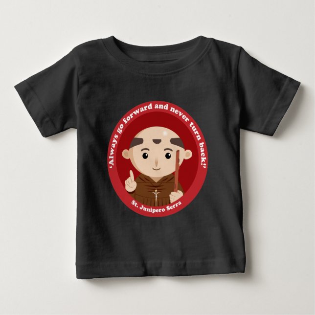 Camiseta De Bebé San Junipero Serra (Anverso)