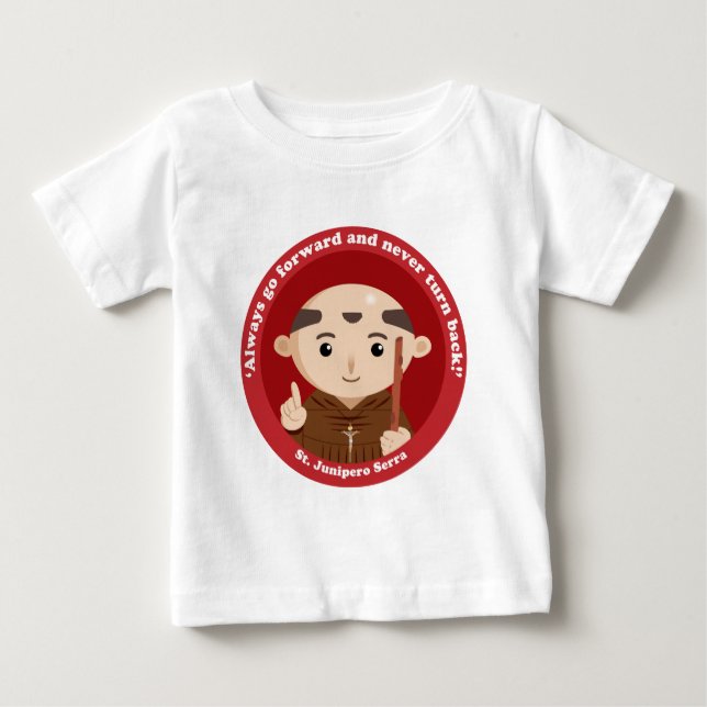 Camiseta De Bebé San Junipero Serra (Anverso)