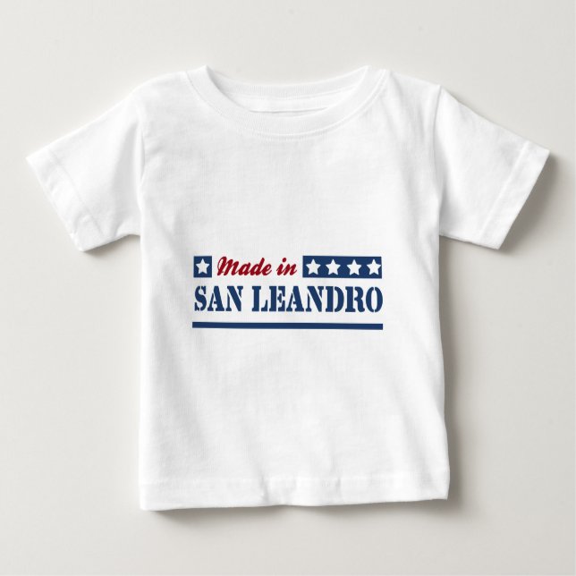 Camiseta De Bebé San Leandro CA.png (Anverso)