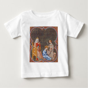 Camiseta De Bebé San Luis IX de Francia Patrono de Reyes Arte