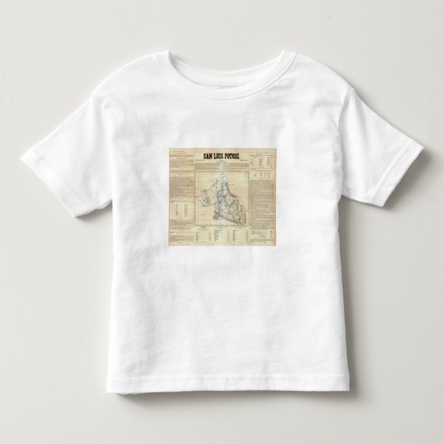 Camiseta De Bebé San Luis Potosi, México 2 (Anverso)