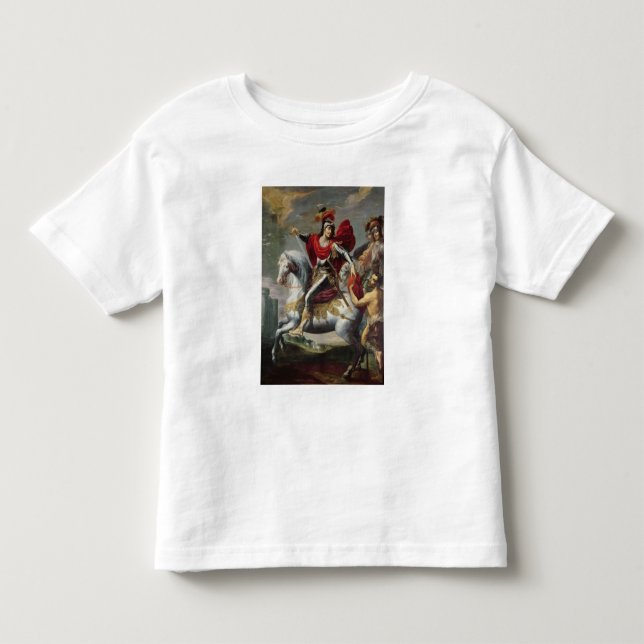 Camiseta De Bebé San Martín que comparte su capa con el mendigo (Anverso)