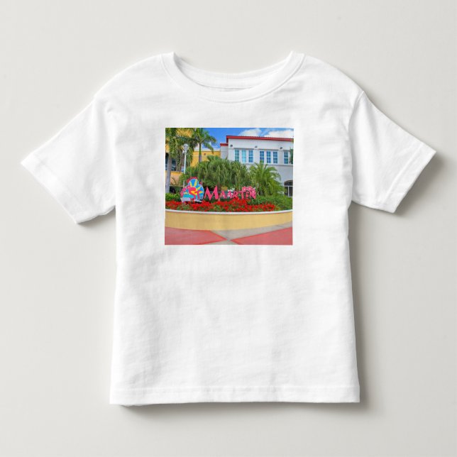 Camiseta De Bebé San Martín, signo de bienvenida, fotografía, holan (Anverso)