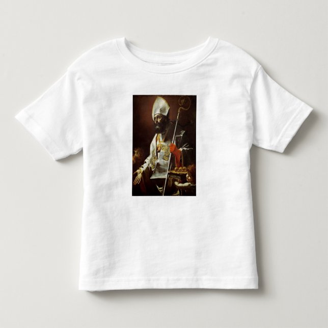 Camiseta De Bebé San Nicolás de Bari (Anverso)