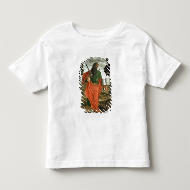 Camiseta De Bebé San Pablo, 1520 (aceite en el panel) (Anverso)
