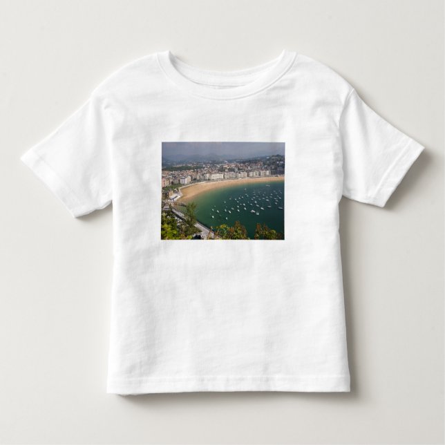 Camiseta De Bebé San Sebastián, España. La ciudad vasca de San (Anverso)